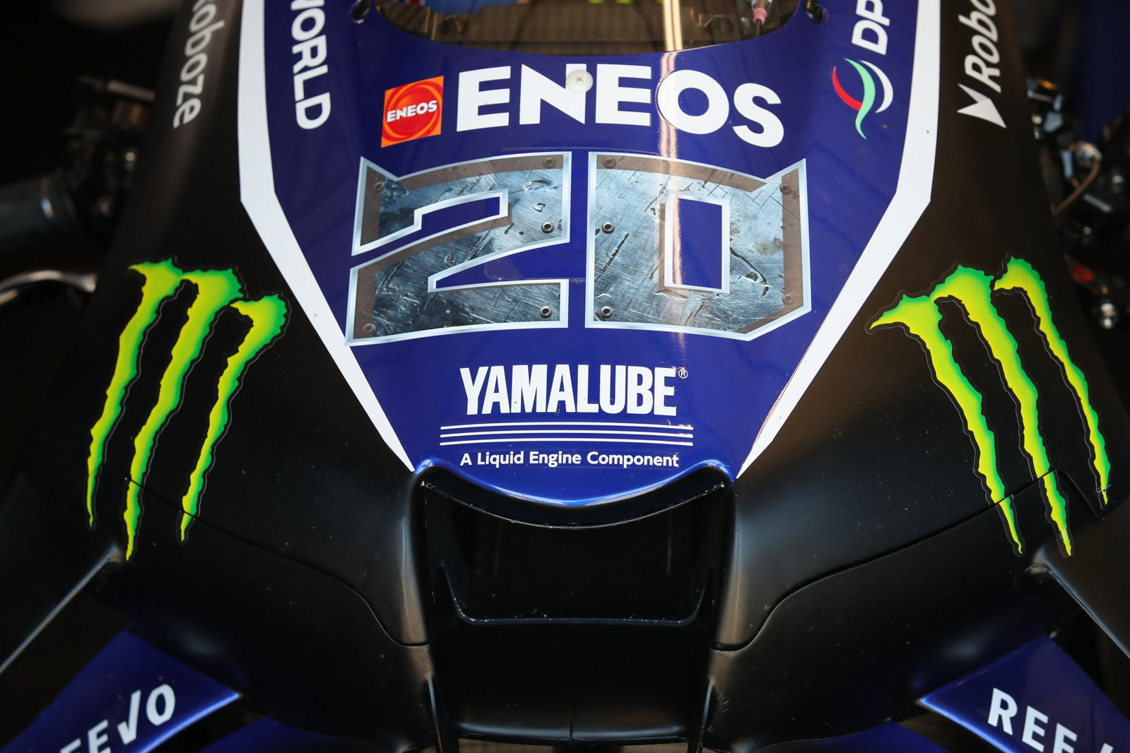 Yamaha MotoGP bike. Credit: Gold and Goose.