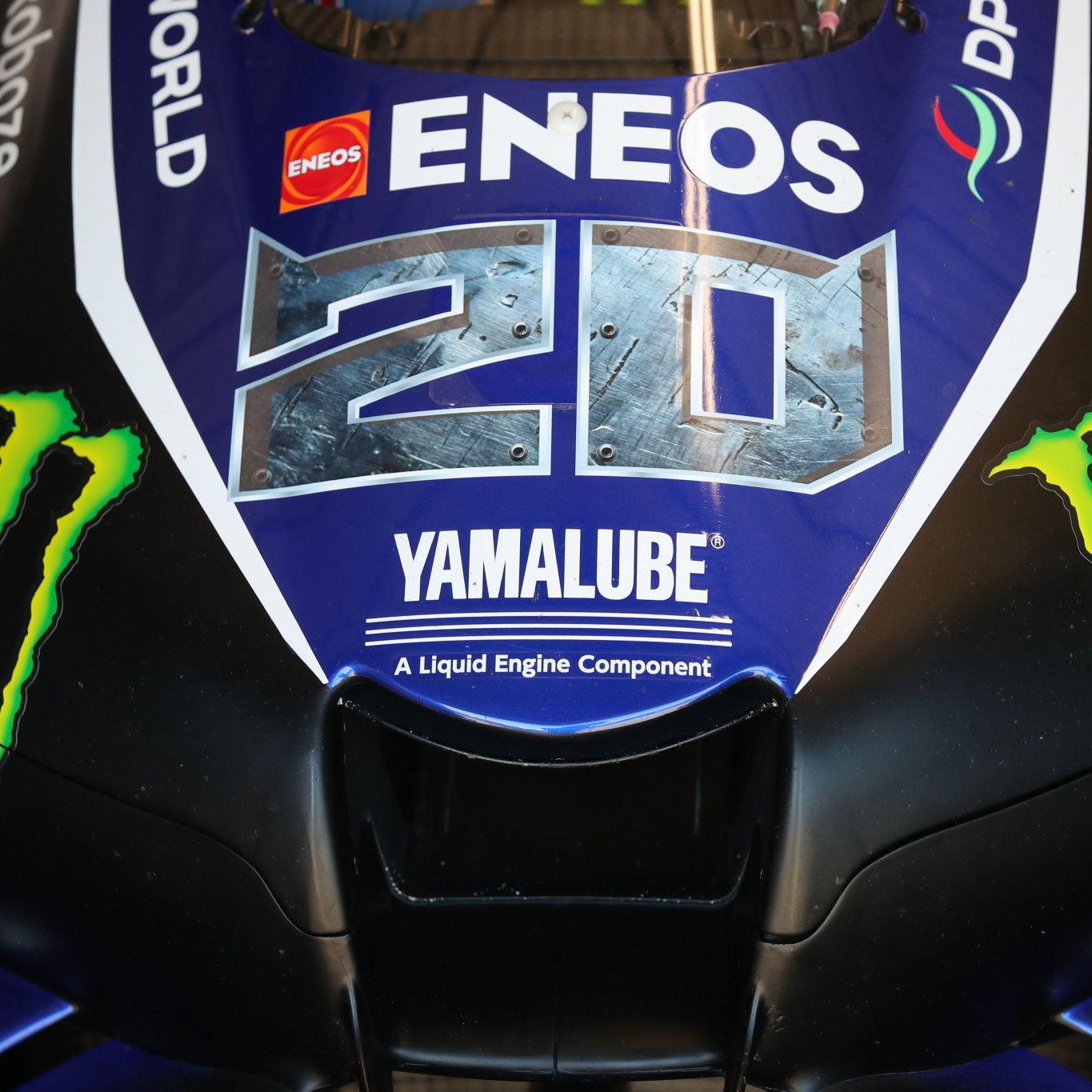 Yamaha MotoGP bike. Credit: Gold and Goose.