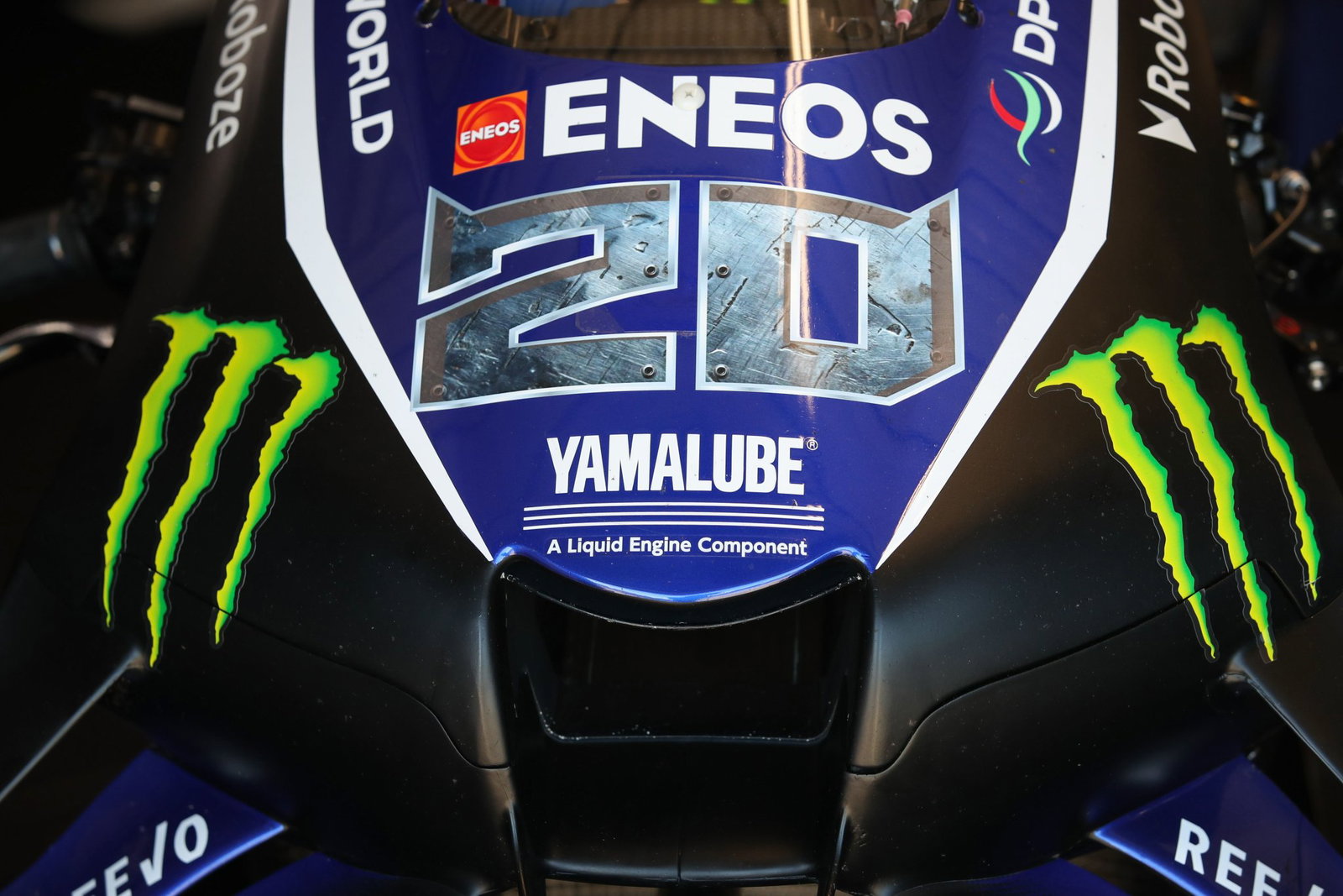 Yamaha MotoGP bike. Credit: Gold and Goose.