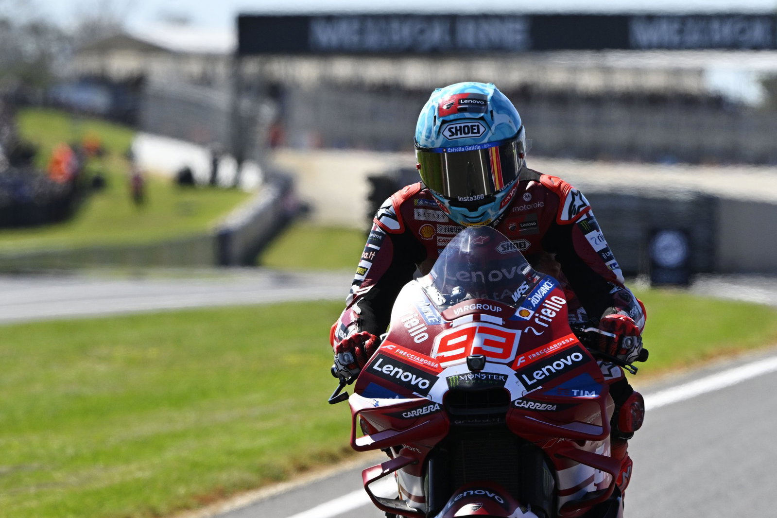 Marc Marquez at Phillip Island. Credit: Gold and Goose.