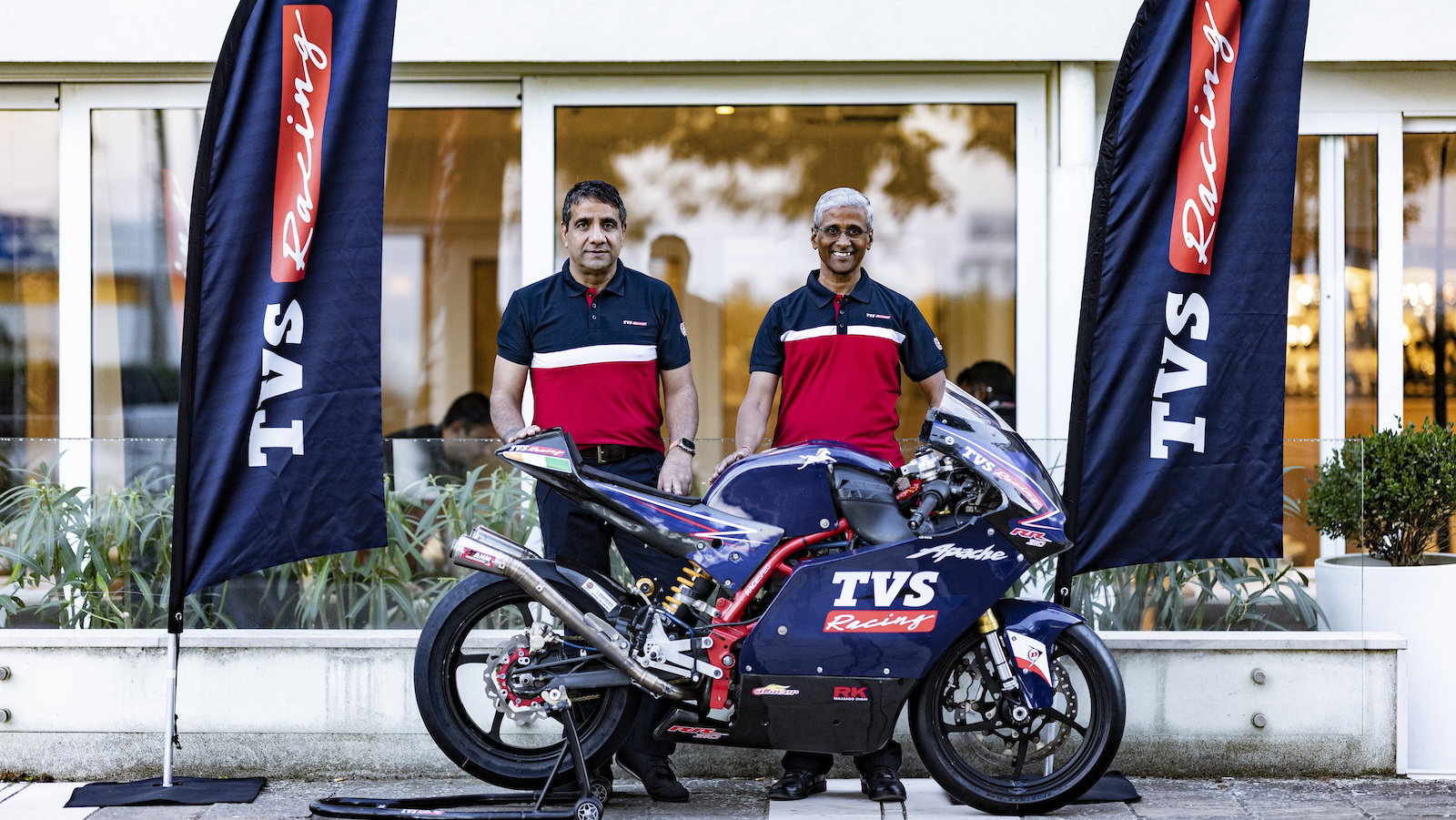 L-R - Mr. Vimal Sumbly, Head – Premium Business, TVS Motor Company & Mr. R.Babu, SVP, R&D, TVS Motor Company