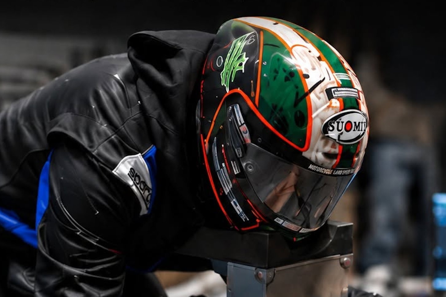Peter Hickman on the GreyhoundLSR