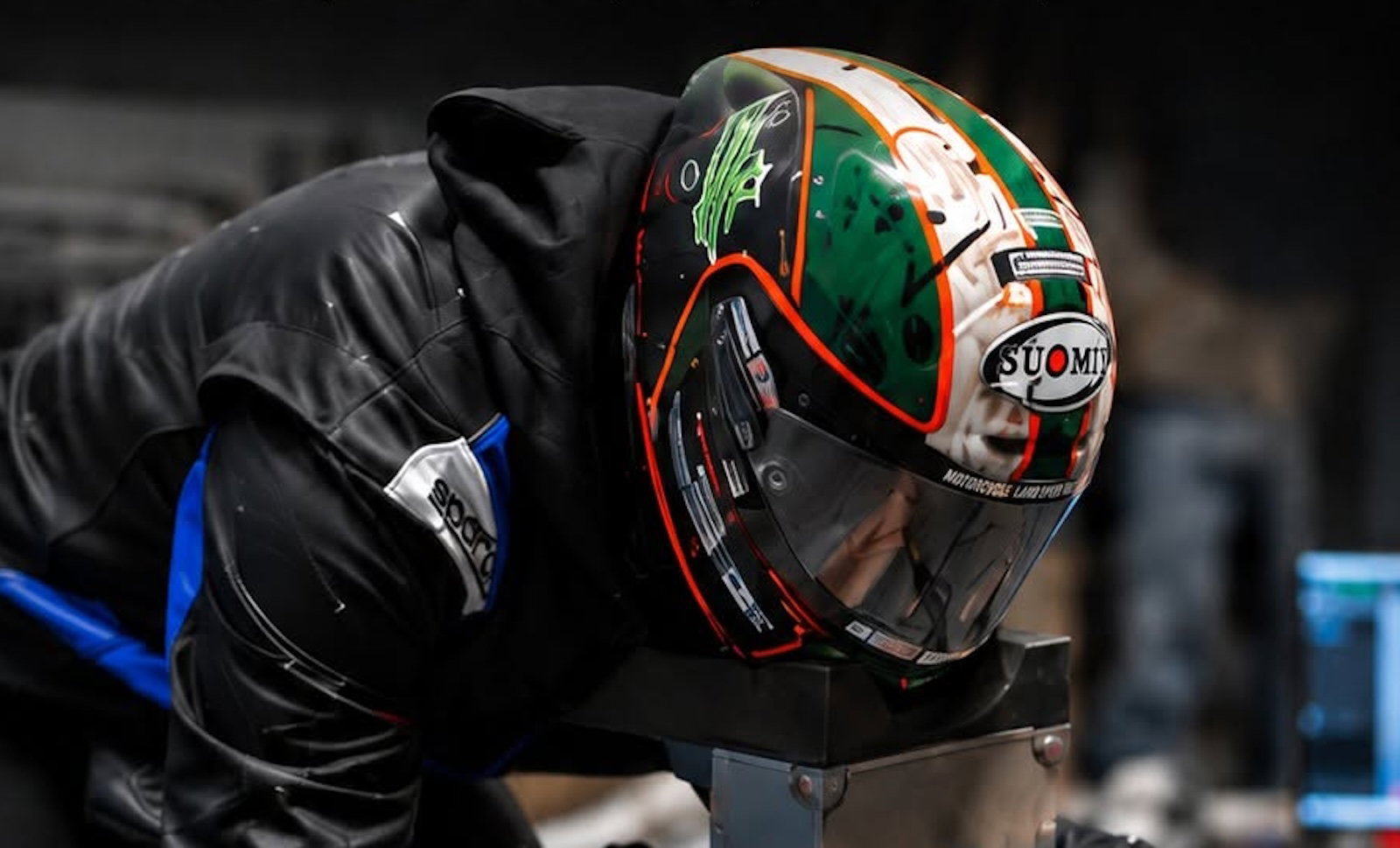Peter Hickman on the GreyhoundLSR