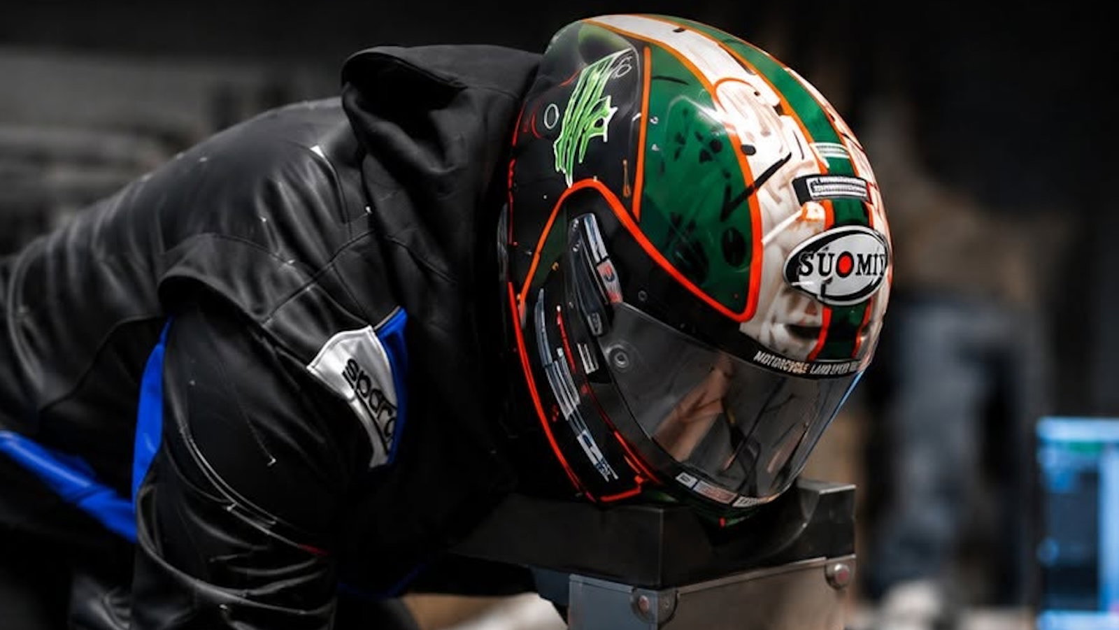 Peter Hickman on the GreyhoundLSR