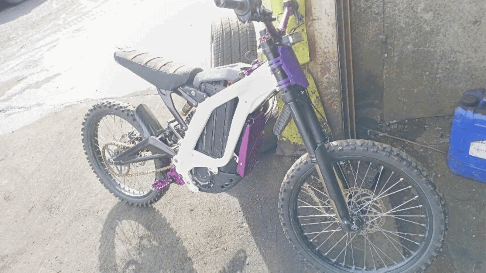 A Sur-Ron being sold through a UK auction site