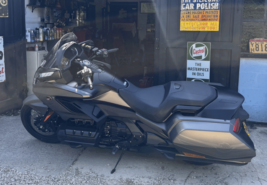 Henry Cole's Honda GL1800 Gold Wing. Credit: Doble Motorcycles.