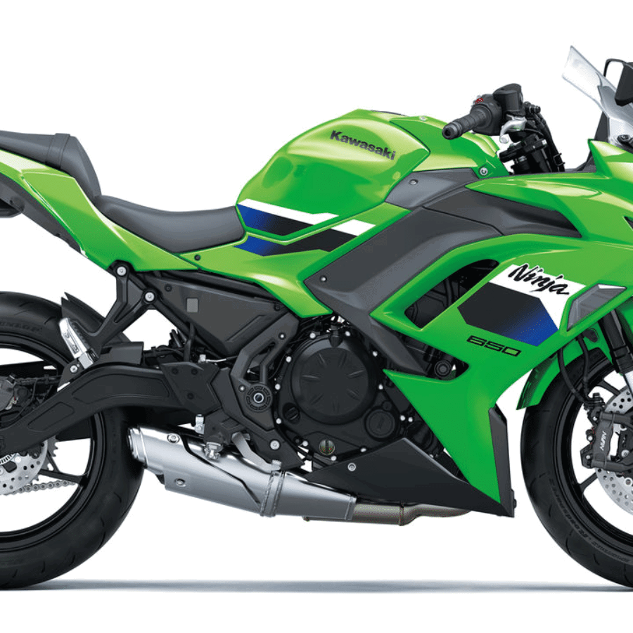 Updated Kawasaki Ninja 650 for 2027.