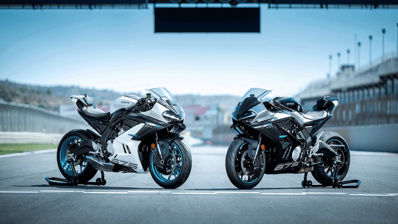 CFMoto 675SR-R motorcycles.