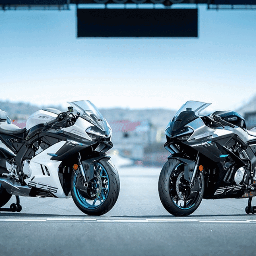 CFMoto 675SR-R motorcycles.