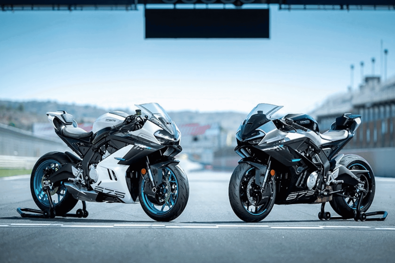 CFMoto 675SR-R motorcycles.