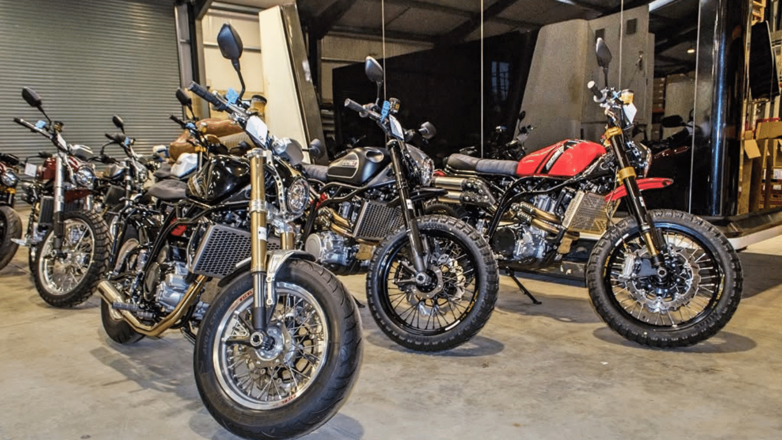 CCM motorcycles. Credit: Gateway Auctions/Facebook.