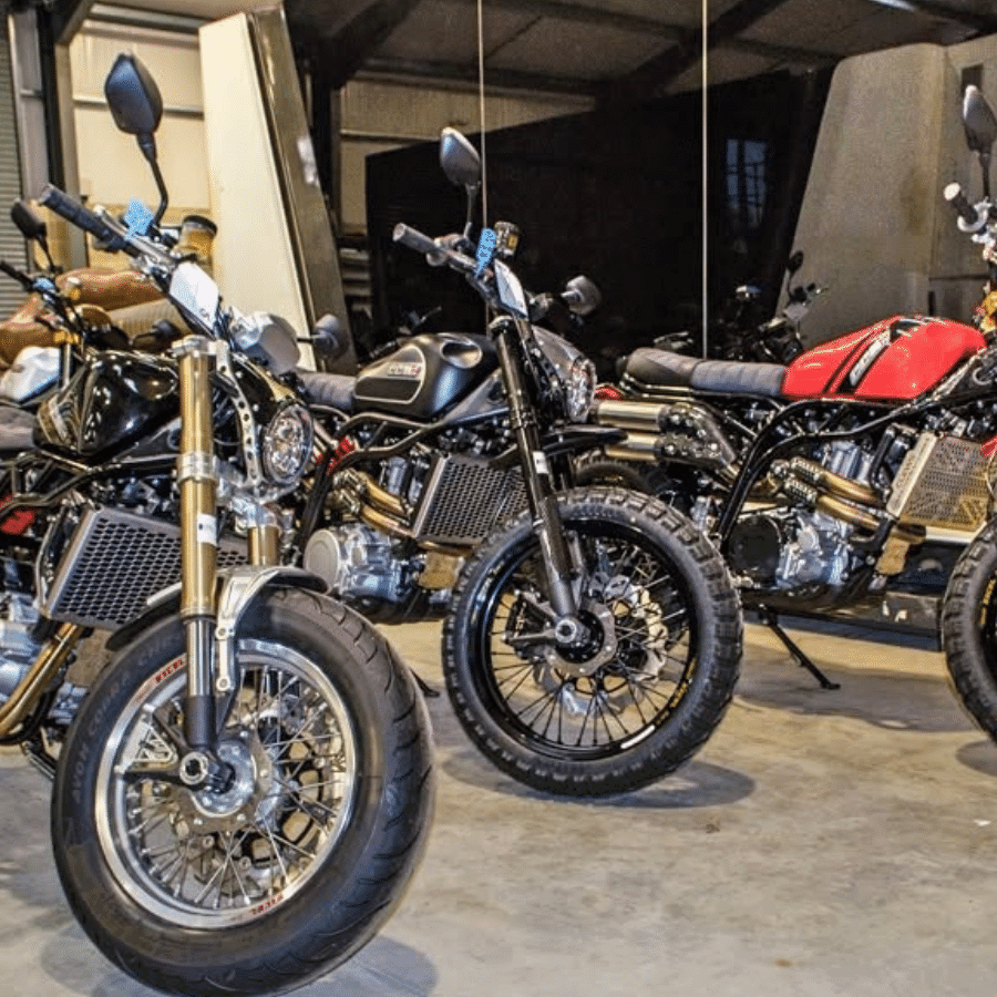 CCM motorcycles. Credit: Gateway Auctions/Facebook.