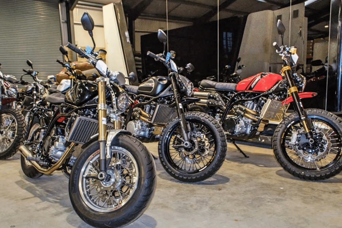 CCM motorcycles. Credit: Gateway Auctions/Facebook.