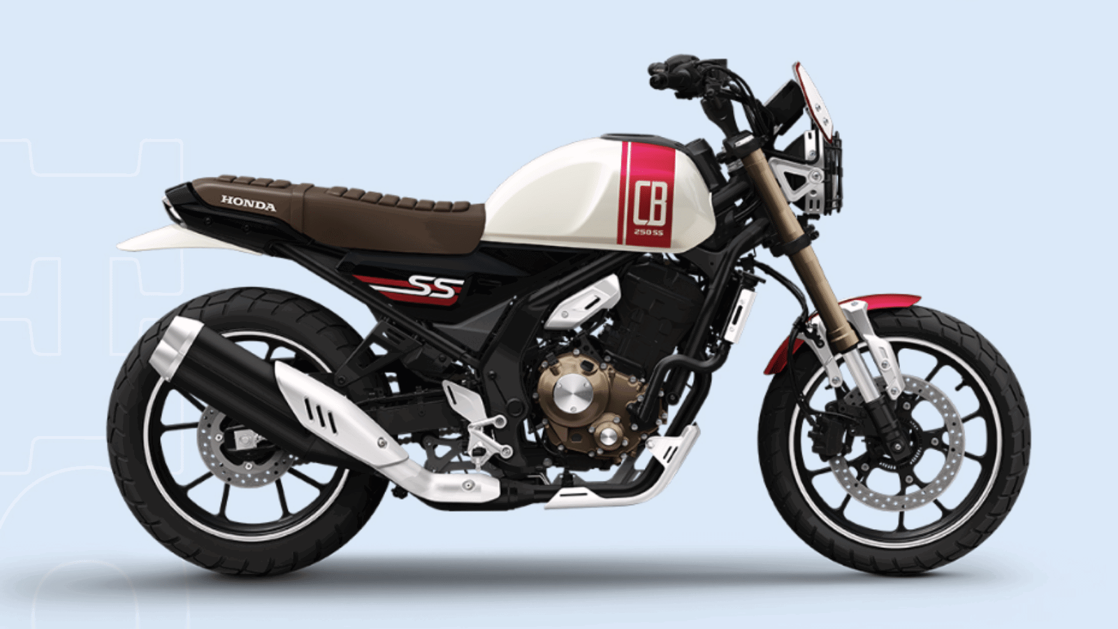 The new Honda CB250SS scrambler Concept. Credit: Honda.