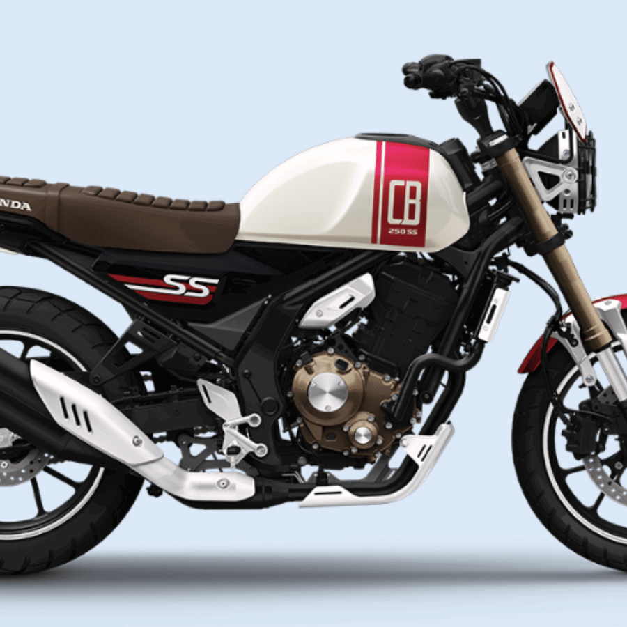 The new Honda CB250SS scrambler Concept. Credit: Honda.