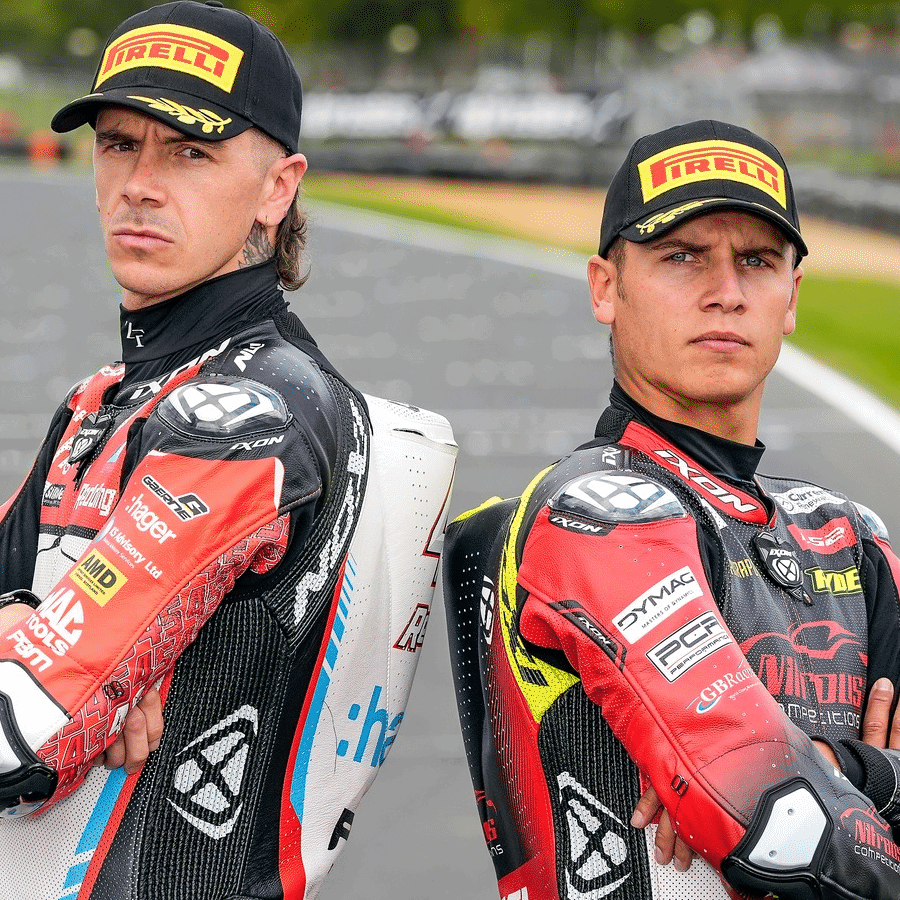 Scott Redding and Kyle Ryde at Brands Hatch.