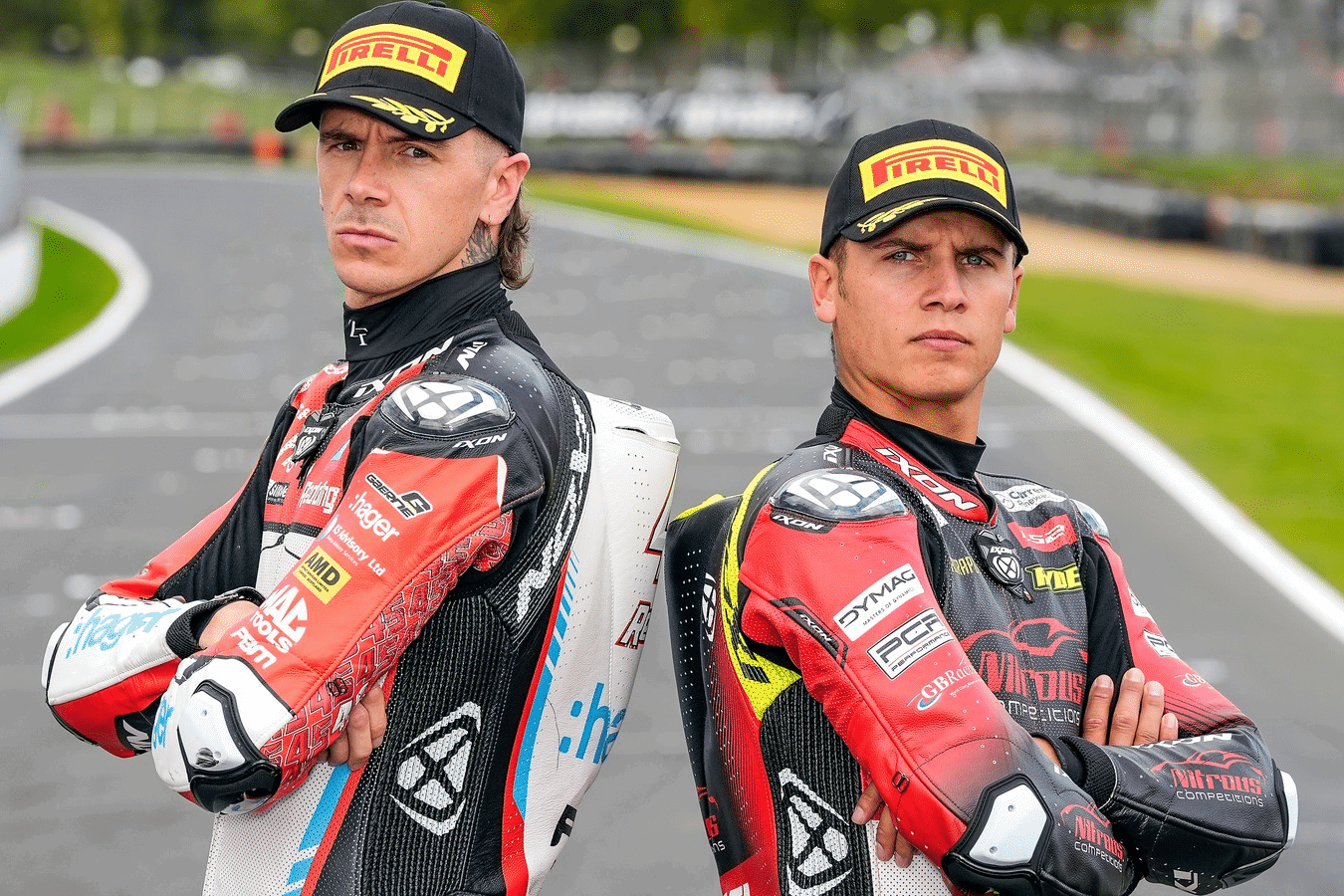 Scott Redding and Kyle Ryde at Brands Hatch.