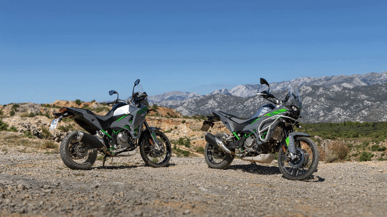 Kawasaki's all-new KLE650 range.