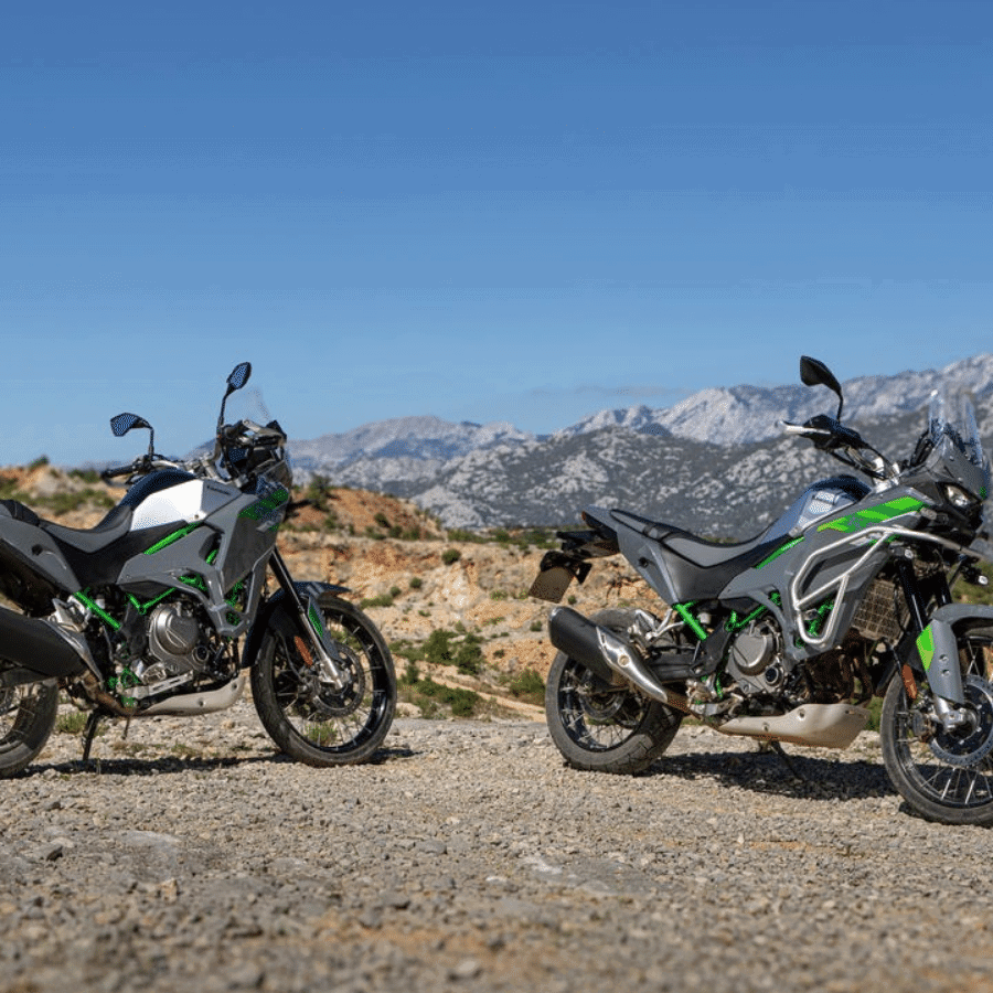 Kawasaki's all-new KLE650 range.