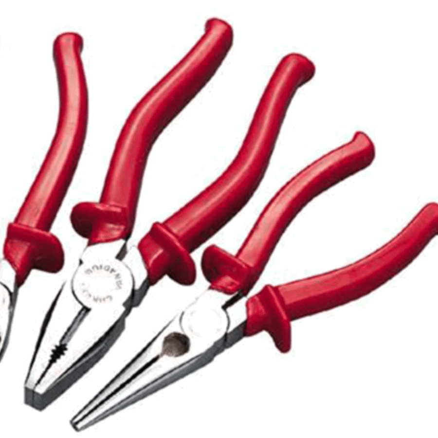 The Clarke CHT110 3 piece Plier Set.