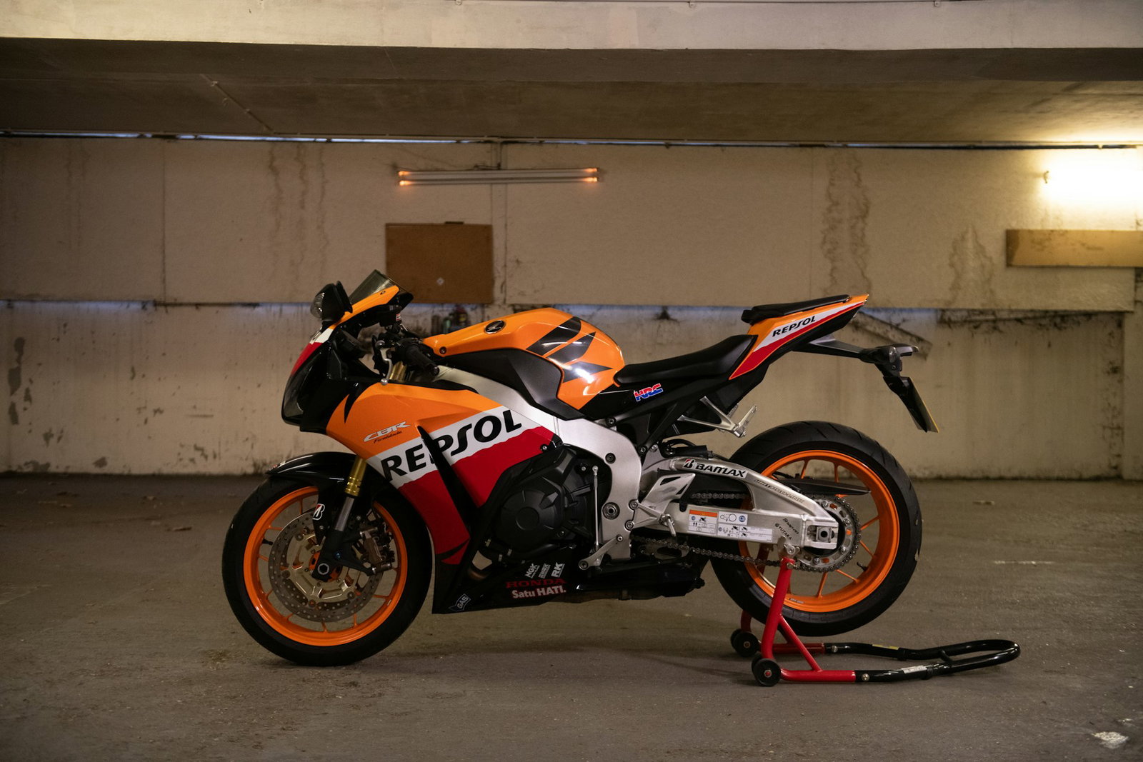 James May's Honda CBR1000RR. Credit: Collecting Cars.