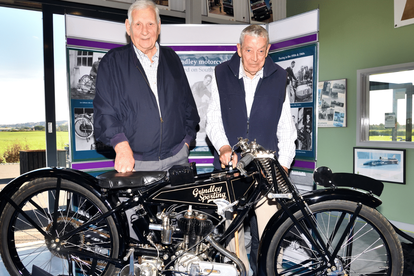 The Grindley Sporting Bike returns home