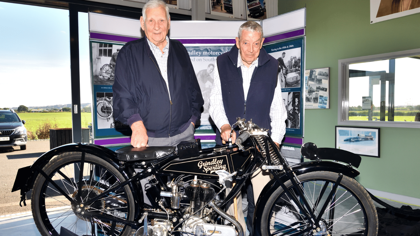 The Grindley Sporting Bike returns home
