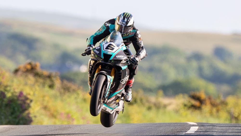 Michael Dunlop racing on the roads