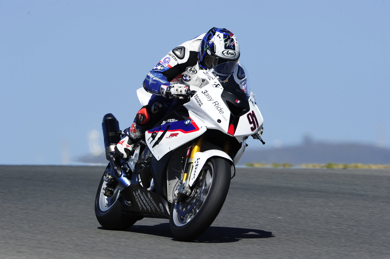 Leon Haslam, 2011 Portuguese WorldSBK. - Gold and Goose