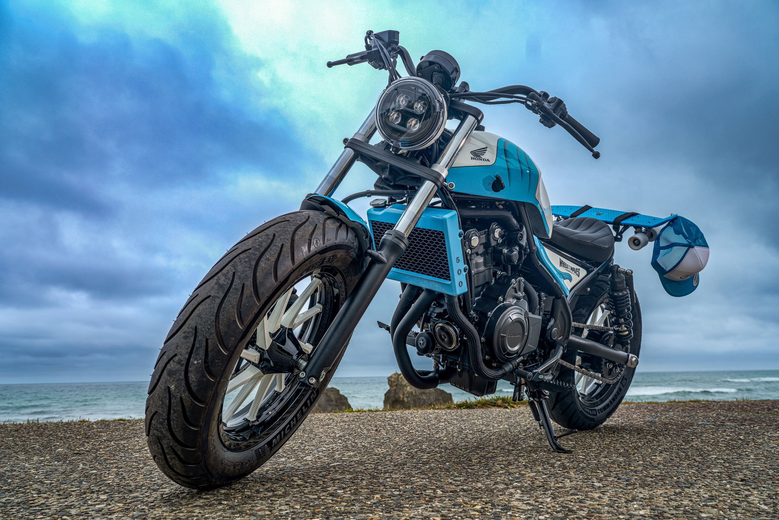 Honda CMX Rebel Waves Rebel custom