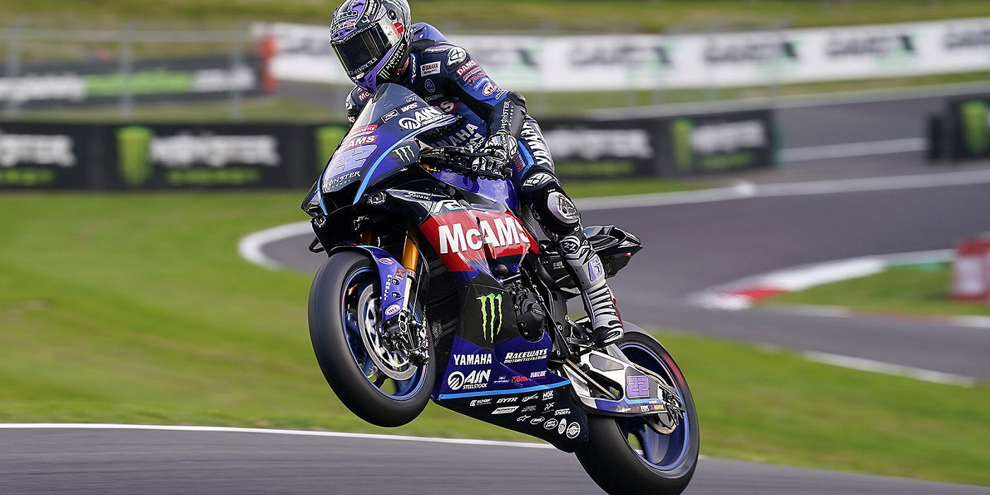 Jason O'Halloran, 2023 Cadwell Park BSB. - McAMS Yamaha