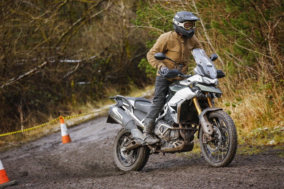 Triumph Adventure Experience Action
