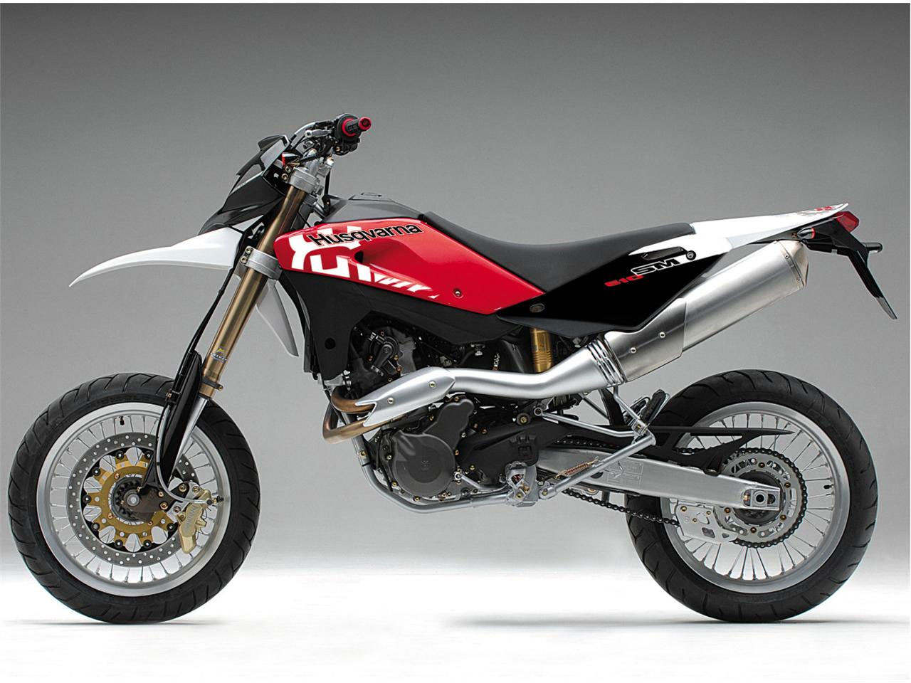 ハスクバーナ TE610 SM610 05-10 デビル スリップオン マフラー