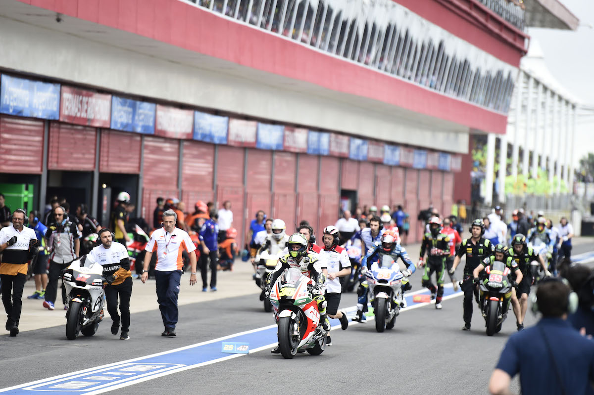 Start of Argentinian MotoGP