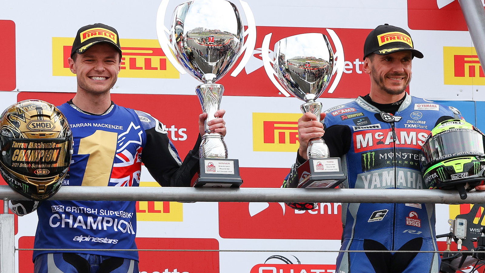 Tarran Mackenzie, Jason O'Halloran - McAMS Yamaha [credit: Ian Hopgood]