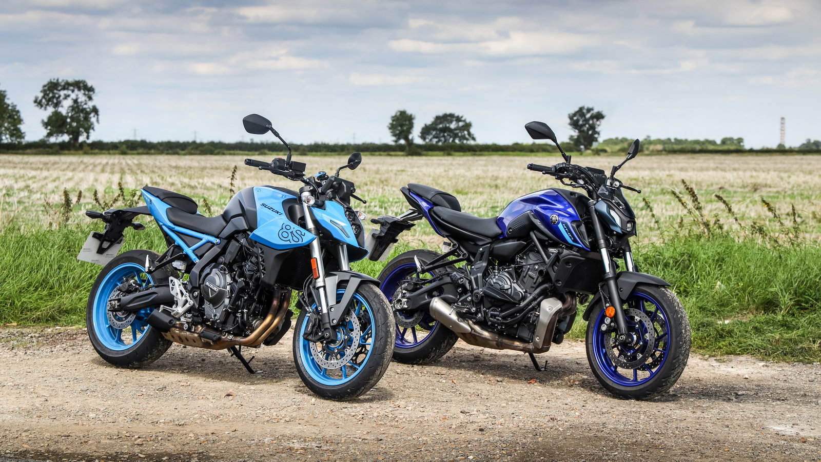 Yamaha MT-07 and Suzuki GSX-8S