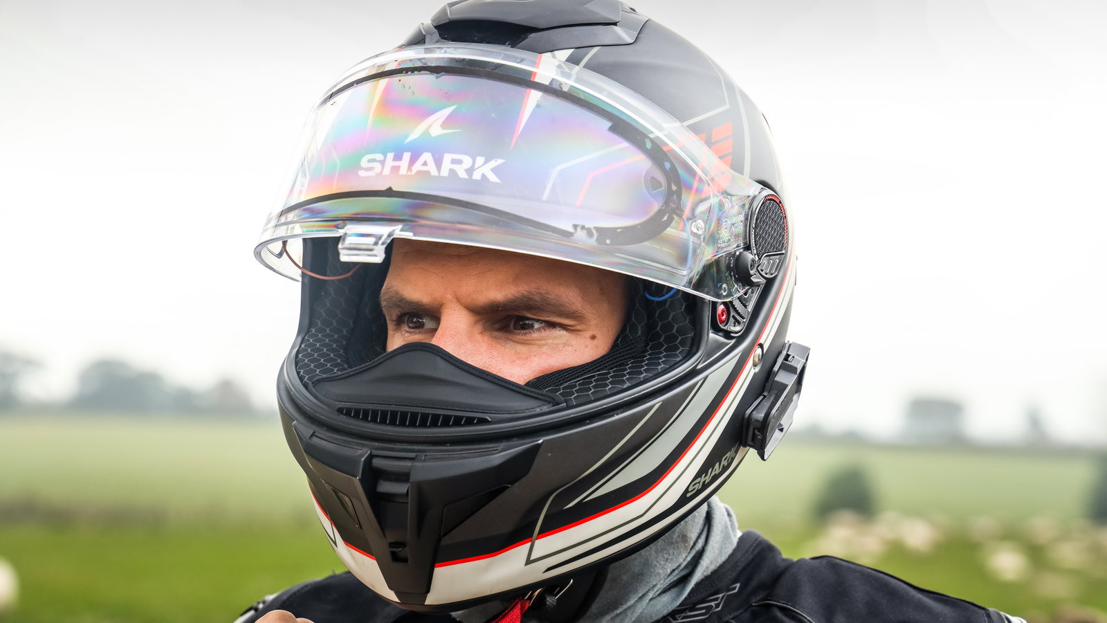 Shark Spartan GT Pro Carbon helmet - wearing