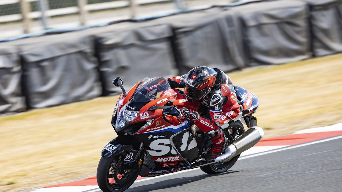 Sylvain Guintoli - Suzuki Hayabusa SERT