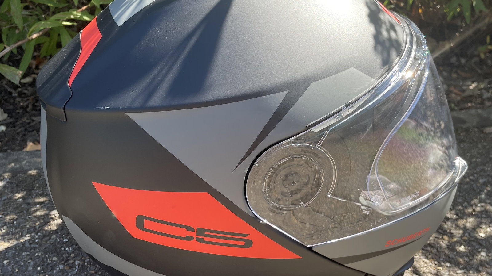 Schuberth C5 from the side