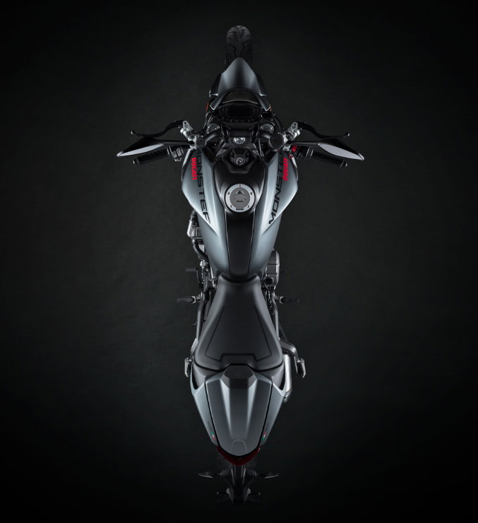 ducati monster top down