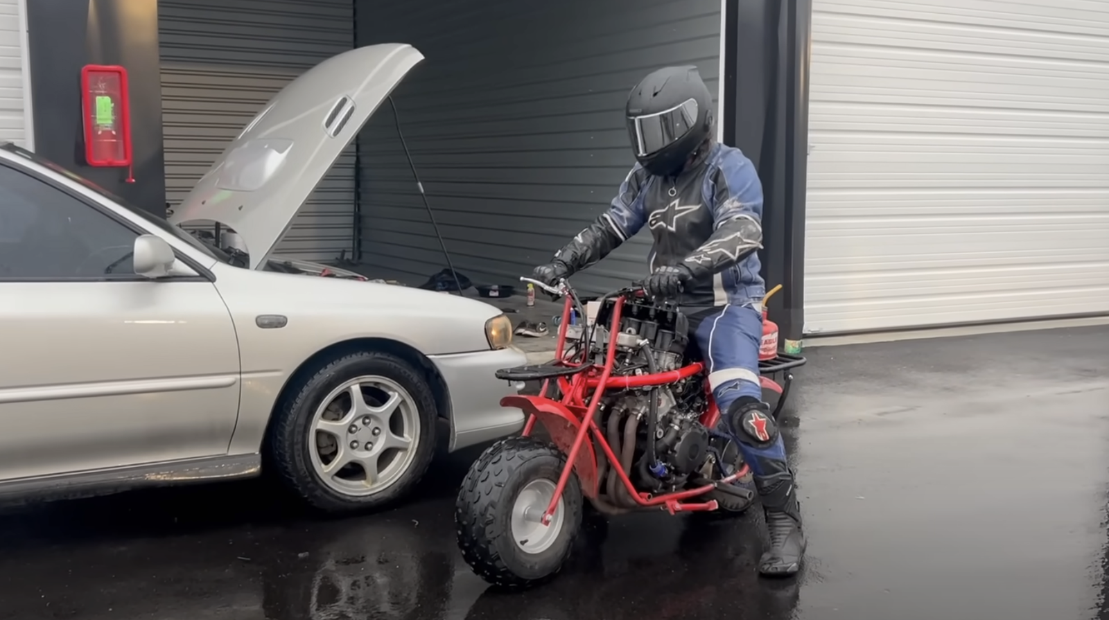 Someone Swapped a Fireblade Engine Into a Mini Bike, With Spectacular ...
