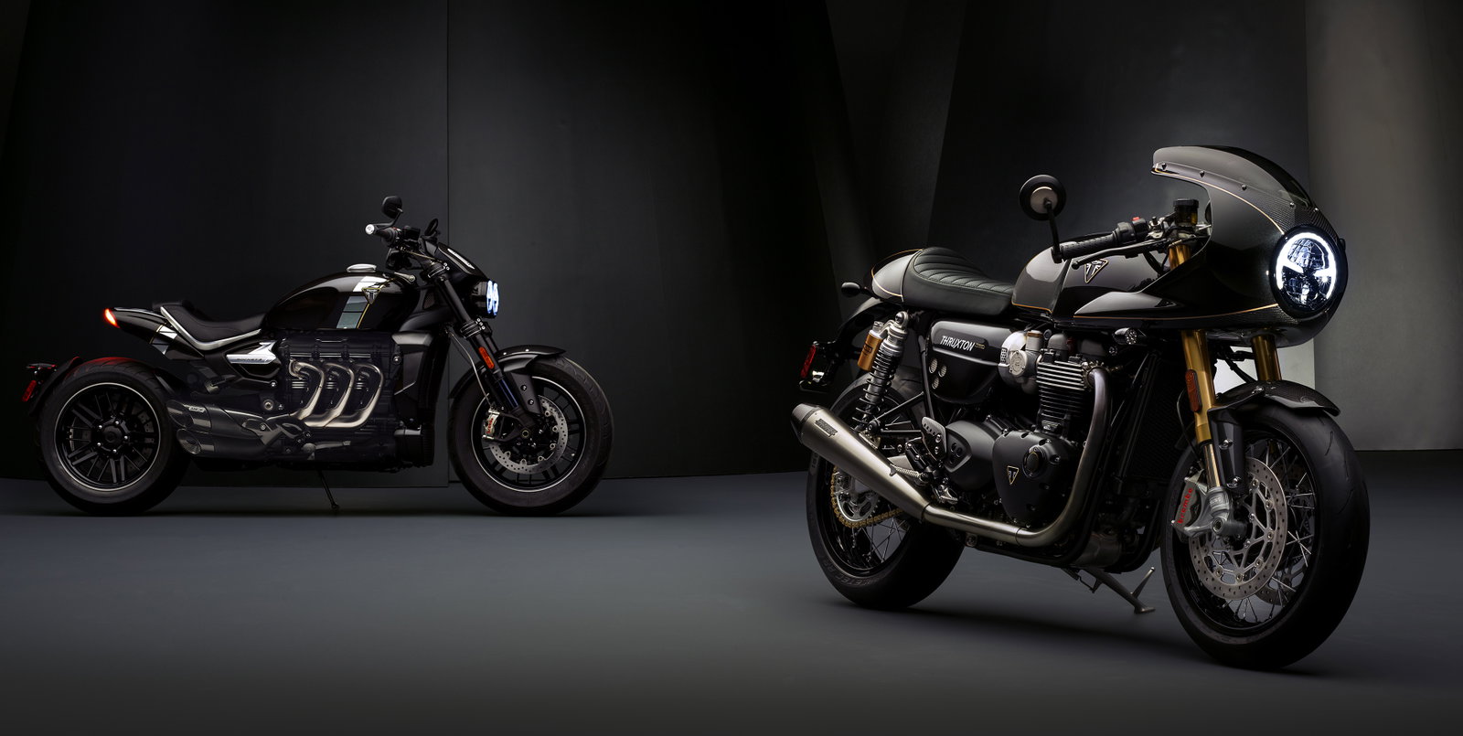 Triumph TFC Thruxton and Rocket