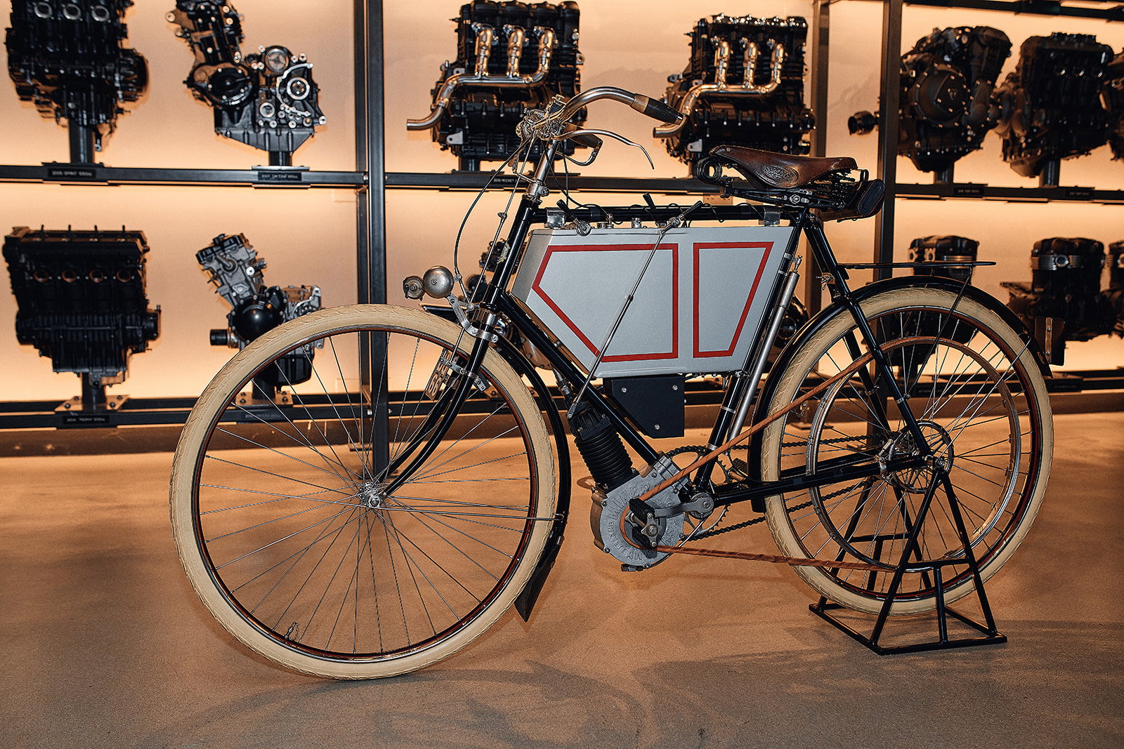 Triumph found the very first motorcycle they ever built - the 1901 ...