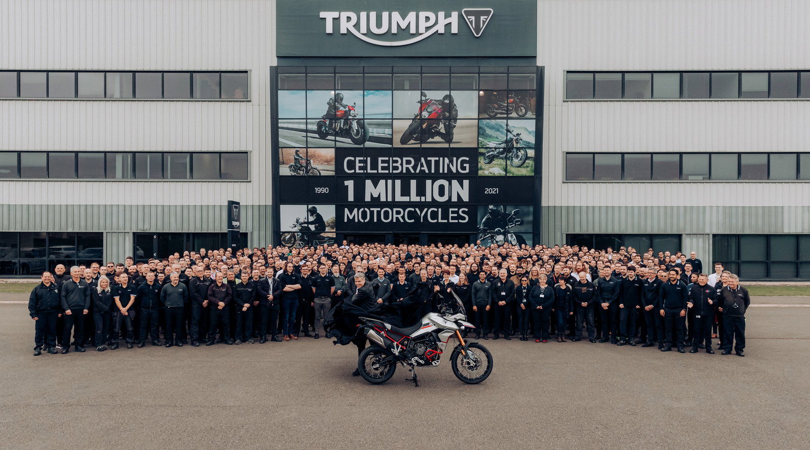 Triumph Hinckley one millionth motorcycle
