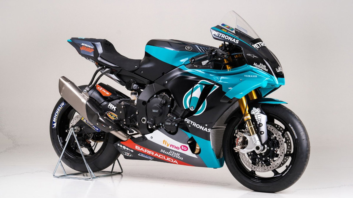 Yamaha launches striking limited edition Petronas SRT R1 replica