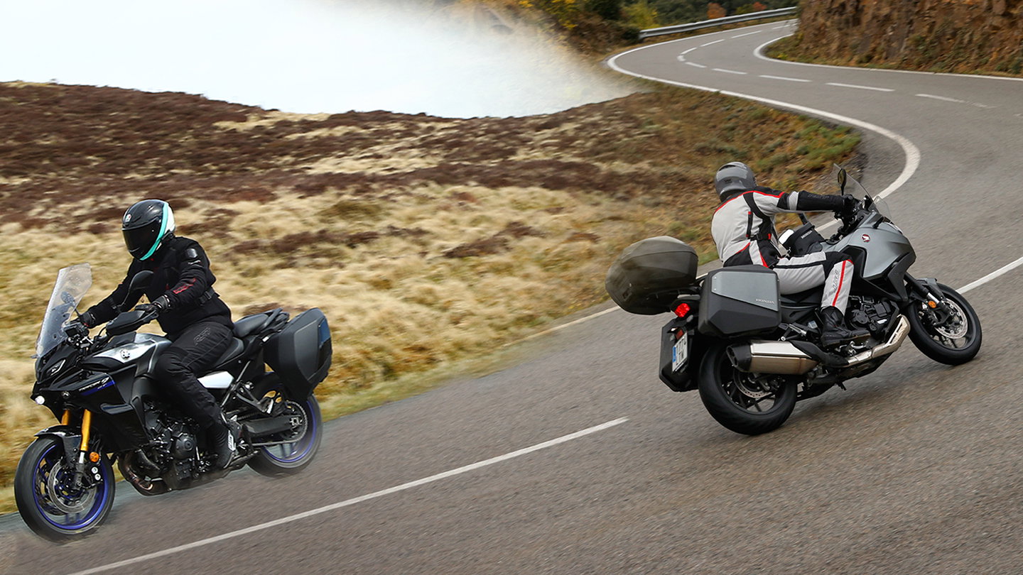 Yamaha Tracer 9 GT versus Honda NT1100