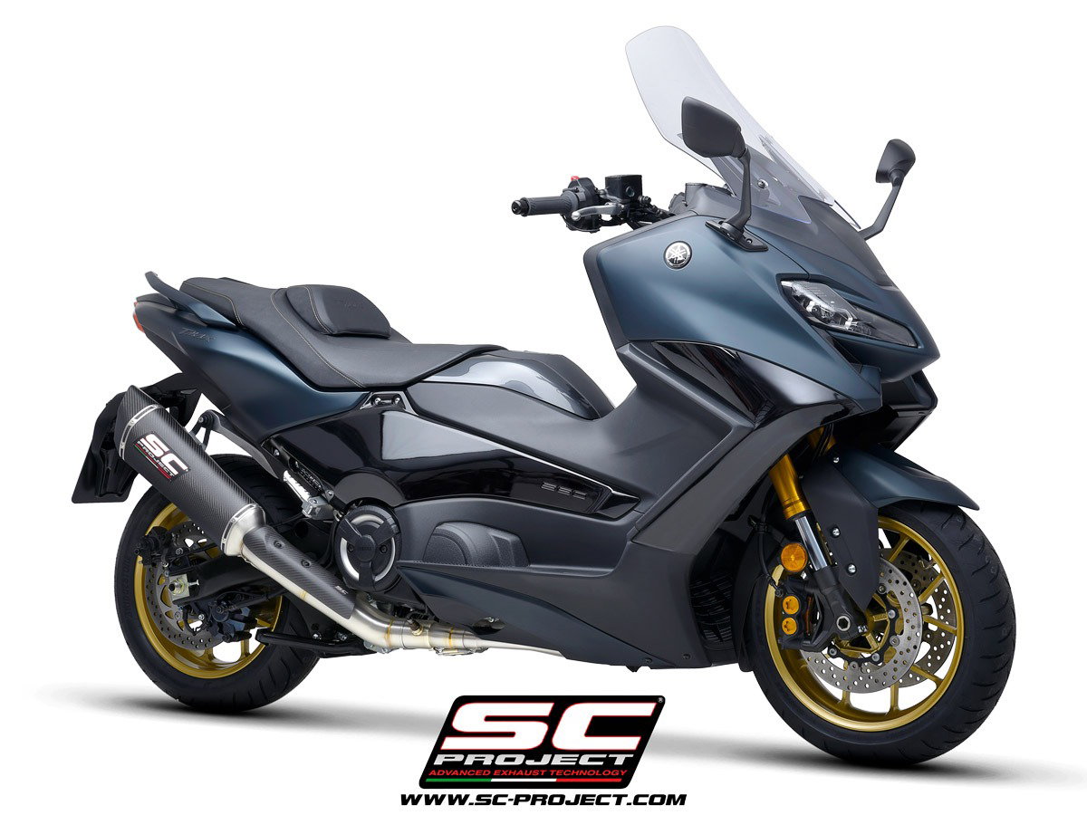 Yamaha TMAX 560 with SC-Project SC1-R exhaust. - SC-Project.