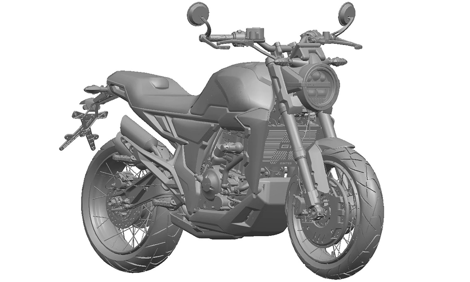 Zontes 350GK motorcycle