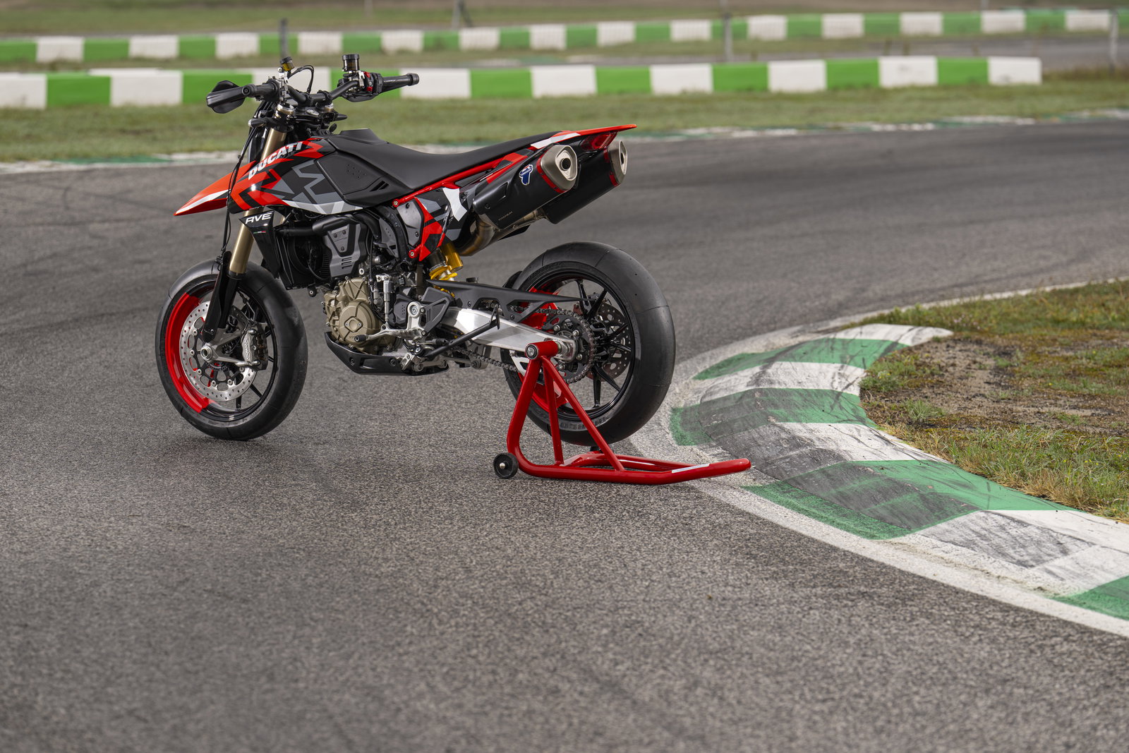 The Ducati Hypermotard 698 Mono is the most extreme single