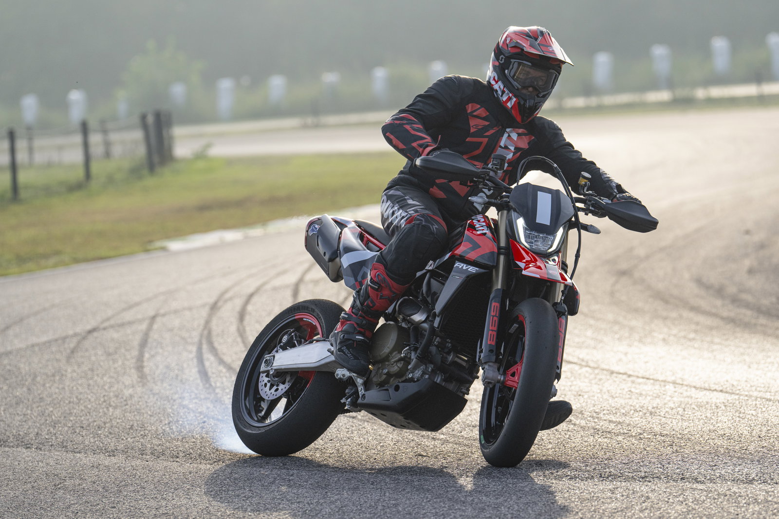 The Ducati Hypermotard 698 Mono is the most extreme single